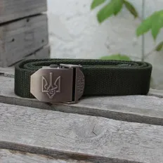 Ремінь Camotec тактичний Тризуб Olive