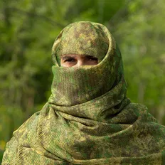 Маскувальний шарф-сітка Camotec SFVS Pencott Green