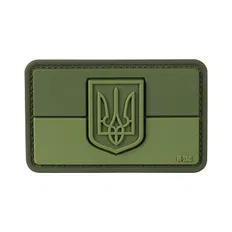 Нашивка M-Tac Прапор України с гербом у центрі PVC Olive