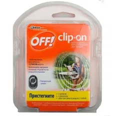 Засіб від комах OFF! Clip-On з фен-системою та змінним картриджем