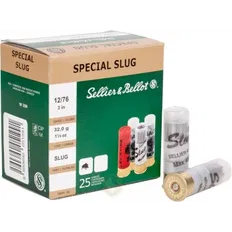 Патрон Sellier & Bellot SPECIAL SLUG MAGNUM кал. 20/76 пуля 21г