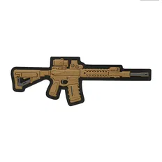 Нашивка M-Tac AR-15 3D PVC Coyote