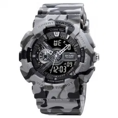 Годинник тактичний SKMEI 1688 Grey-Black Military