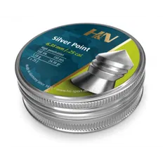 Кулі пневматичні H&N Silver Point Кал. 6.35 мм. Вага - 1.58 г. 150 шт/уп