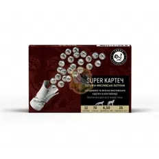 Набій Тахо SUPER КАРТЕЧ кал. 12х70
