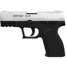 Пистолет стартовый Retay XR кал. 9 мм. Цвет - chrome