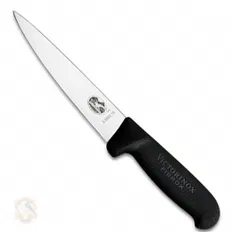 Ніж обробний Victorinox Fibrox 14 см, чорний