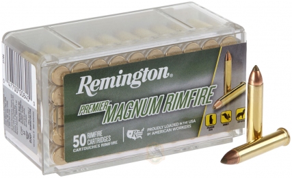 Набій Remington Premier Magnum Rimfire кал .22 WMR куля AccuTip-V 33 гр
