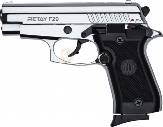 Пістолет стартовий Retay F29 кал. 9 мм. Колір - Nickel