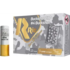 Патрон RIO Royal Buck 21P NEW кал. 12/70 картечь 6.2 мм 28 г