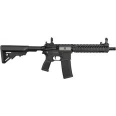 Страйкбольна гвинтівка Evolution Recon Superlite MK18 Mod 1 10.8" Carbontech AEG 6 мм Black
