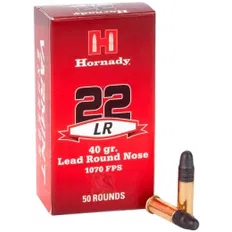 Набій Hornady кал. 22 LR куля HP маса 40 гр (2.6 г)