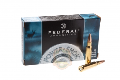 Патрон Federal Power-Shok 308win SP 9,7гр (150GR)