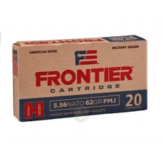 Патрон Hornady Frontier кал. 223 Rem (5,56/45) пуля FMJ масса 62 гр (4 г)