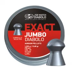 Кулі пневматичні JSB Exact Jumbo Кал. 5.5 мм. Вес - 1.03 г. 250 шт/уп