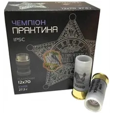 Патрон ТАХО Практика кал. 12/70 пуля "Практика Champion" 27.5 г