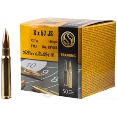 Набій Sellier & Bellot кал. 8х57 JS куля FMJ маса 12,7 г/ 196 гран