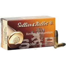 Набій Sellier & Bellot Subsonic кал. 22 LR куля LRN маса 2,56 г/40 гран
