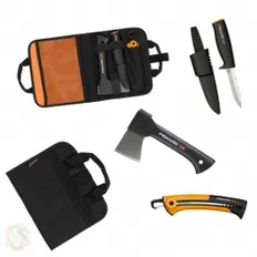 Набір  FISKARS (сокира Х5+ніж к40+пилка SW73)
