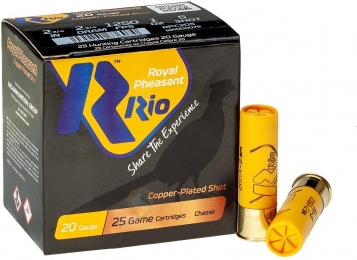Набій RIO Royal Pheasant COPPER Plated кал. 20/70 дріб № 6 28 г