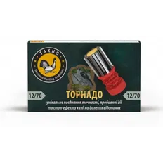 Патрон Тахо Торнадо кал. 12х70 37 г