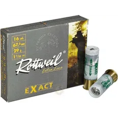 Набій Rottweil Exact кал.16/67,5 куля Gualandi 29 г