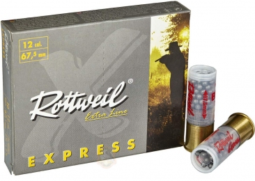 Набій Rottweil Express BBBB кал.12/67,5 дріб № 2/0 38 г