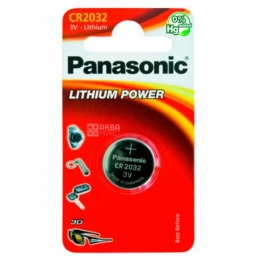 Батарейка Panasonic CR 2032 BLI 1 LITHIUM