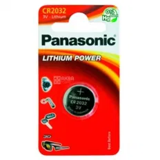 Батарейка Panasonic CR 2032 BLI 1 LITHIUM