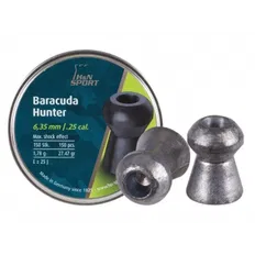 Кулі пневматичні H&N Baracuda Hunter Кал. 6.35 мм. Вага - 1.78 г. 150 шт/уп