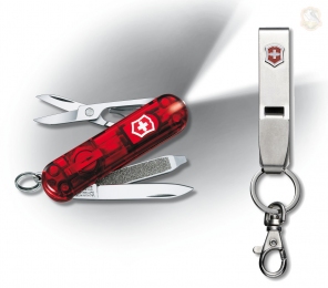 Набір Victorinox ніж + поясний карабін