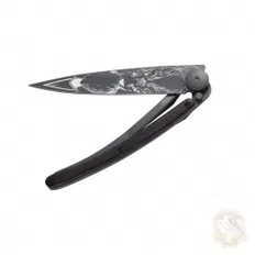 Ніж DEEJO TATTOO BLACK 37G, DEER