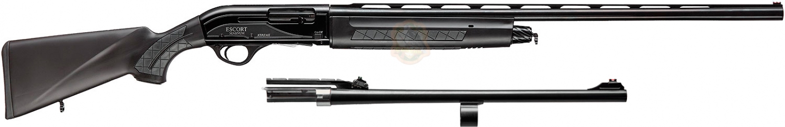 Рушниця Hatsan Escort Xtreme Dark Grey SVP Combo кал. 12/76. Ствол - 76 + 51 см