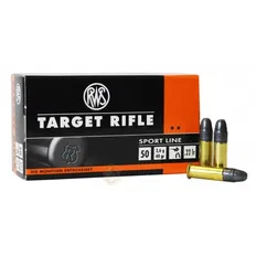 Набій RWS Target Rifle Sport Line кал .22 LR куля LRN маса 40 гр (2.6 м)