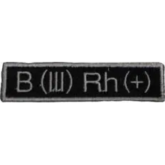 Нашивка PROFITEX "B (III) RH (+)"
