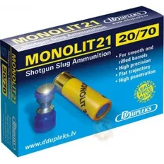 Набій D Dupleks Monolit 21 кал. 20/70 куля Monolit маса 19.5 р