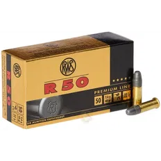 Набій RWS R50 кал .22 LR куля RN маса 40 гр (2.6 м)