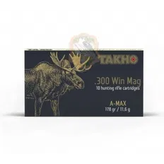 Набій нарізний ТАХО кал-р 308 Win 11,6 g/178 gr