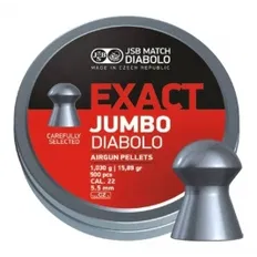 Пули пневматические JSB Exact Jumbo. Кал. 5.5 мм. Вес - 1.03 г. 500 шт/уп