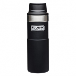Термочашка Stanley Classic Trigger-action Matte Black 0.47 л
