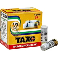 Набій ТАХО кал. 16х70 №00 28 г