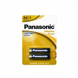 Батарея Panasonic ALKALINE POWER AA BLI 2