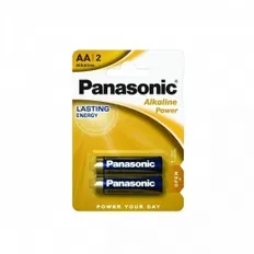 Батарея Panasonic ALKALINE POWER AA BLI 2