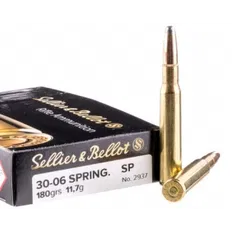 Набій Sellier & Bellot кал. 30-06 Sprg куля SP маса 11,7 г/ 180 гран