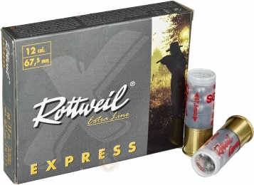 Патрон Rottweil Express SG/LG кал.12/67,5 картечь 8,6 мм 33г