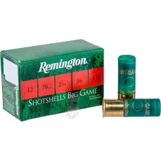 Набій Remington Big Game кал. 12/70 дріб №4/0 36 г