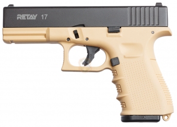 Пістолет стартовий Retay G17 кал. 9 мм. Колір - sand