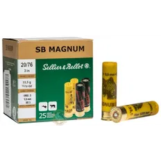 Набій Sellier & Bellot MAGNUM кал. 20/76 дріб №5 33,5г