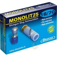 Патрон D Dupleks Monolit 25 кал. 16/70 пуля Monolit масса 25 г