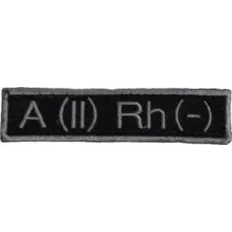 Нашивка PROFITEX "A (II) RH (-)"